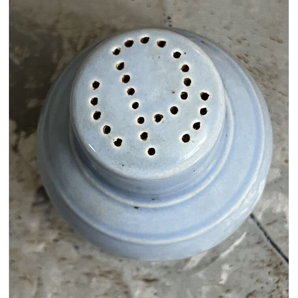 Vintage Vernon Kilns EARLY CALIFORNIA‎ Pepper Shaker Blue MCM Art Deco Made USA